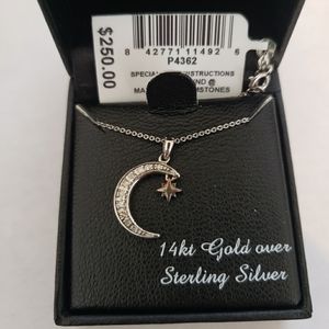 Macy's moon star necklace